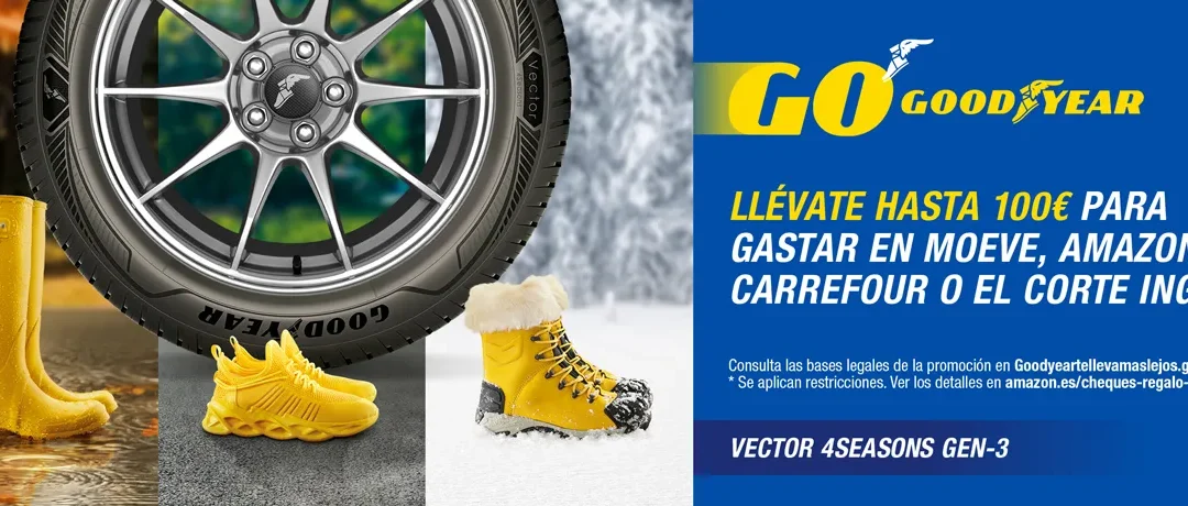 Llévate hasta 100€ para gastar en MOEVE, AMAZON.ES, CARREFOUR o EL CORTE INGLÉS